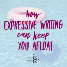 How expressive writing can keep you afloat