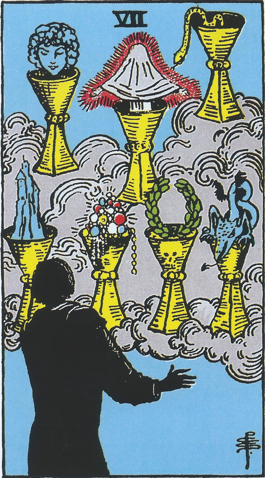 tarot Seven of Cups